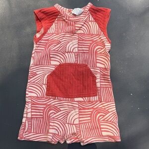 Kate Quinn Organic Cotton Romper Modern Stripes 3-6 Months